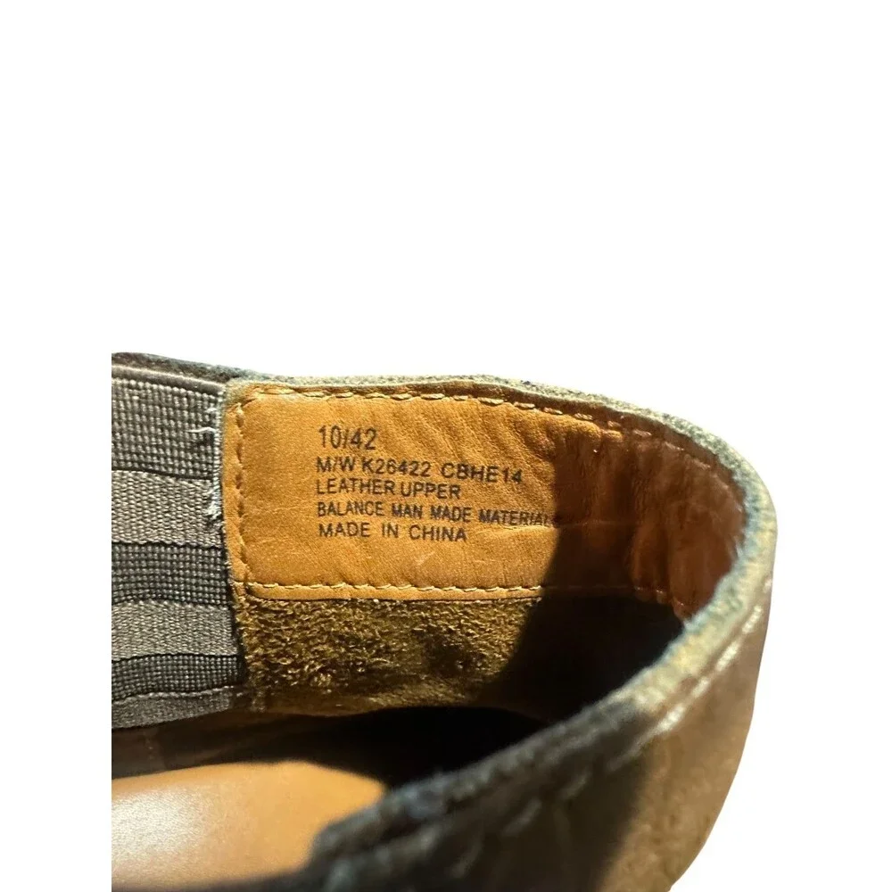 Kork Ease Women's Sz 10 M Velma Brown Leather Stretch Chelsea Ankle Boots Boho